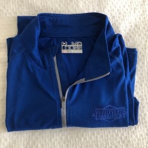 Under Amour 1/4 zip Golf pullover shirt Heat gear
